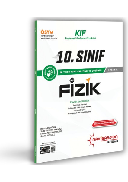 10. Sınıf Fizik Kademeli Ilerleme Fasikül Seti (Meb Müfredatına Uygun-Ösym Ayarında) modelleri