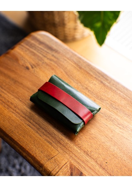El Yapımı Minimalist Gerçek Deri Cüzdan fırsatları