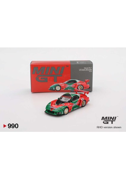 1:64 Mazda Rx-7 Lb-Super Silhouette 787B Diecast Model Araba
