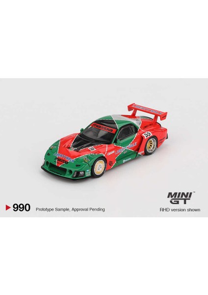 1:64 Mazda Rx-7 Lb-Super Silhouette 787B Diecast Model Araba fırsatları