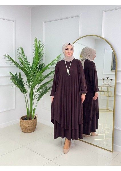 Kadın Tesettür Takımı 2'li Takım Etek & Tunik