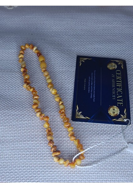 Kehribar Bebek Kolye