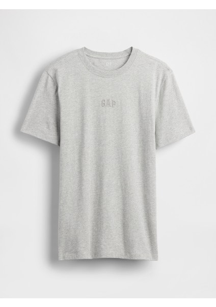 Erkek Gri Everyday Soft Gap Mini Logo T-Shirt fiyatları