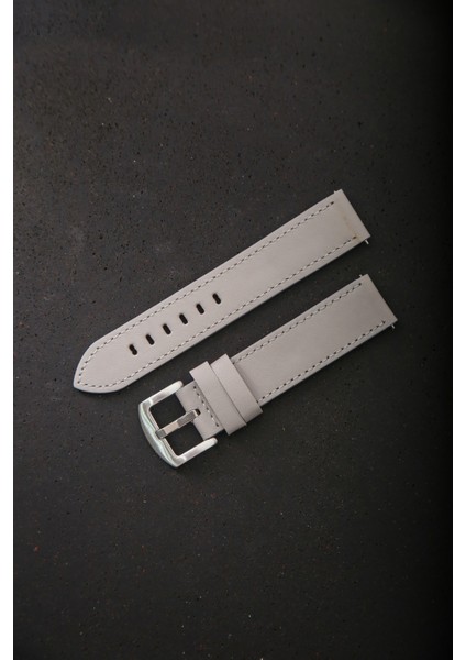 Hakiki Deri 20MM Akıllı Pimli Saat Kordonu