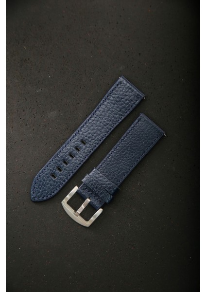 Hakiki Deri 24MM Akıllı Pimli Saat Kordonu