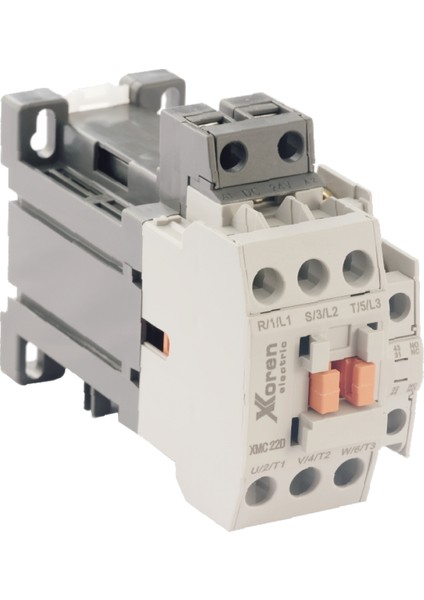 40A 3 Kutup Dc Tip 24V 18.5kw 2no-2nc 40 Kasa Güç Kontaktörü