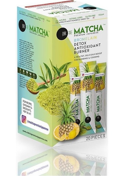 Matcha Çayı , Ananas Aromalı