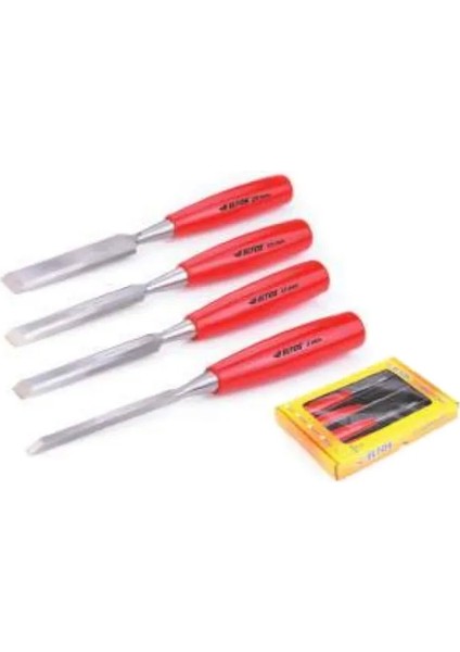 Eltos Iskarpela Seti 4 Lü - 6,12,18,25MM