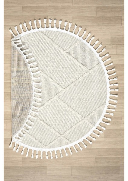 Yıkanabilir Saçaklı Yuvarlak Dokuma Halı Yolluk Antre Oturma Odası Salon Mutfak Halısı Yuvarlak fiyatları