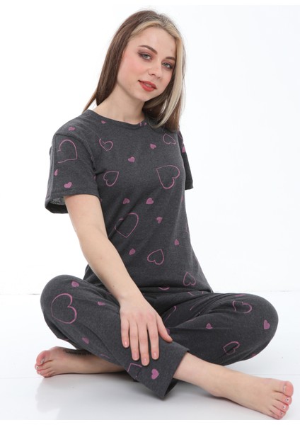 Kısa Kol Yazlık Pijama Takım modelleri