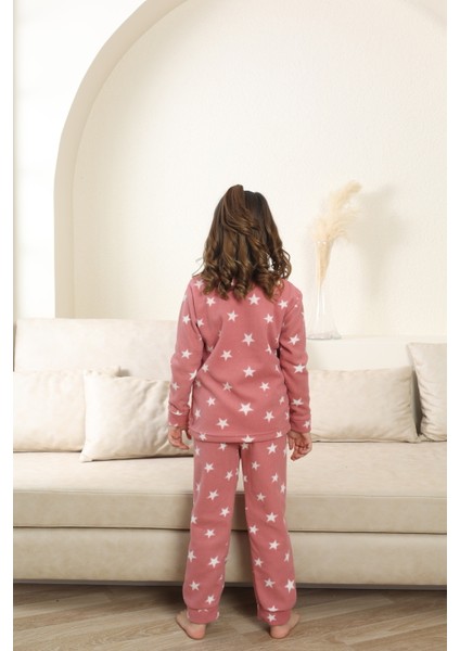 Kışlık Polar Yıldızlı Çocuk Pijama Takım indirimleri
