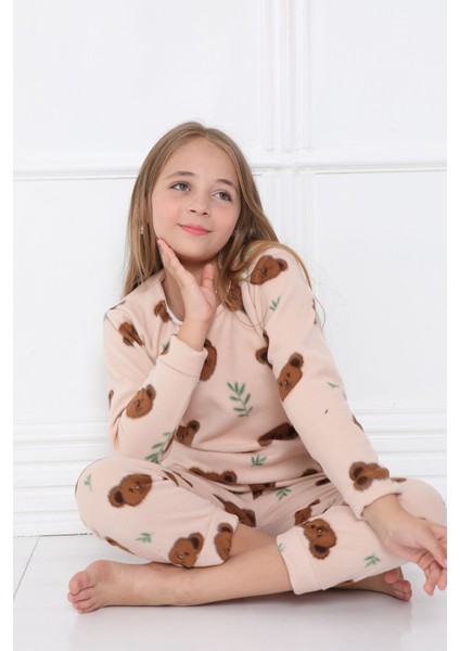 Kışlık Çocuk Polar Pijama Takım