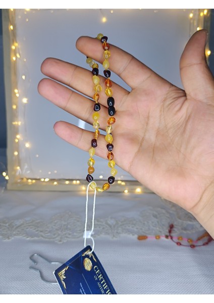 Kehribar Bebek Kolye