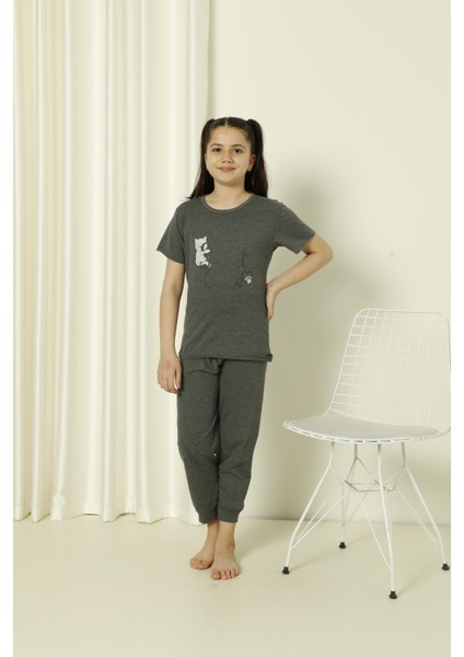 Yazlık Kız Çocuk Pijama Takım