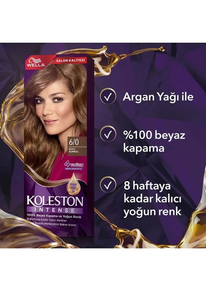 Koleston Intense Saç Boyası 6/0 Koyu Kumral - Salon Kalitesi fırsatları