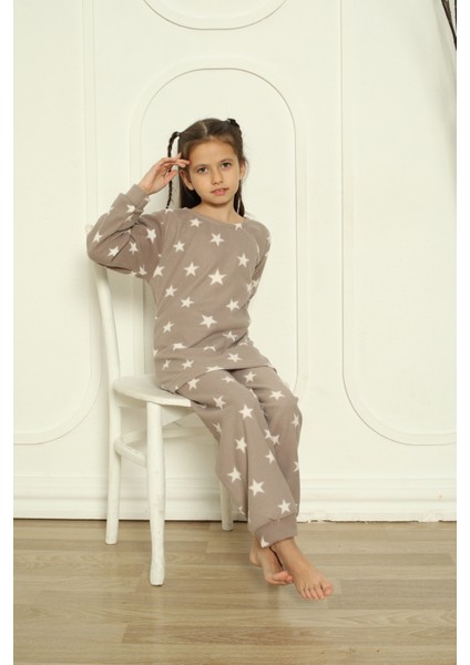 Kışlık Yıldızlı Çocuk Polar Pijama Takım fiyatları