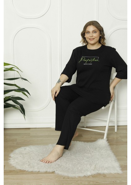 Büyük Beden Mevsimlik Pijama Takımı