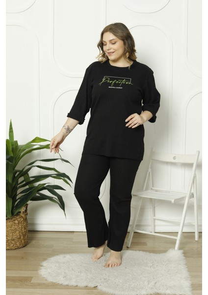 Büyük Beden Mevsimlik Pijama Takımı modelleri
