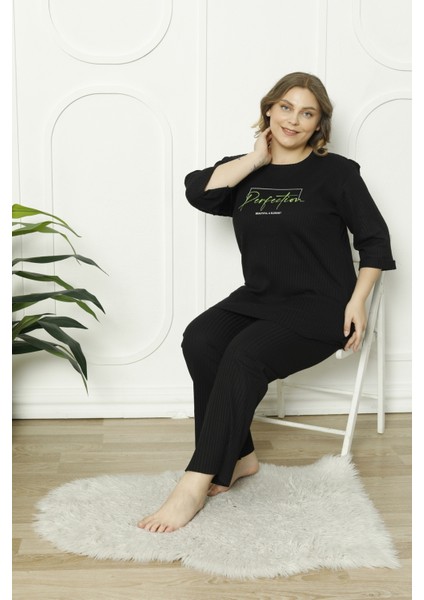 Büyük Beden Mevsimlik Pijama Takımı indirimleri