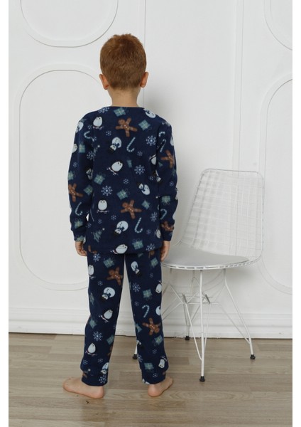 Kışlık Çocuk Polar Pijama Takım modelleri