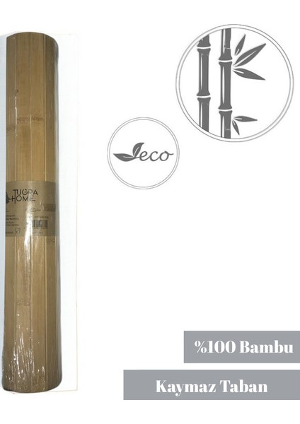 70 x 45 cm Bambu Banyo Paspası • Yıkanabilir Bambu Paspas • Bambu Yolluk Banyo • %100 Bambu modelleri