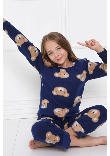 Kışlık Çocuk Polar Pijama Takım