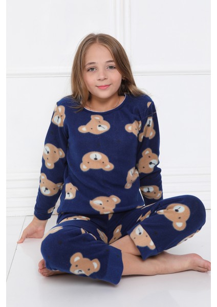 Kışlık Çocuk Polar Pijama Takım modelleri