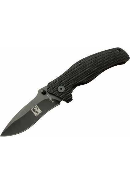 Yele M446 Siyah Kamp Çakı 20CM - Yarı Otomatik, Kemerlikli