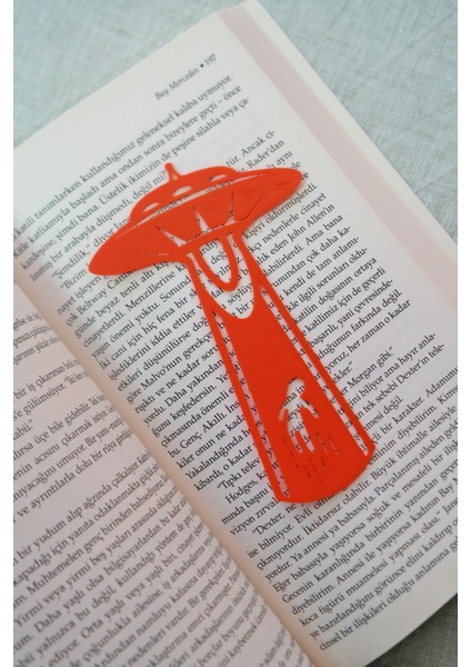 Uçan Daire Figürlü Kitap Ayracı fiyatları