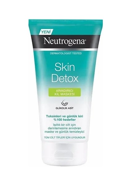 Skin Detox Serinletici,canlandırıcı Günlük Peeling Jel, Skin Detox Arındırıcı Kil Maskesi 3'lü Set fiyatları