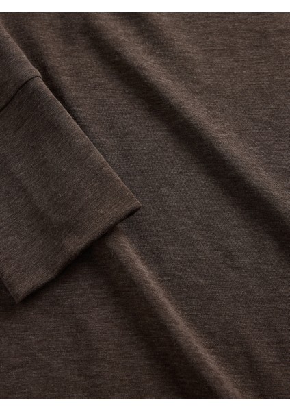 Kadın Koyu Kahverengi Gapfit Breathe T-Shirt fiyatları