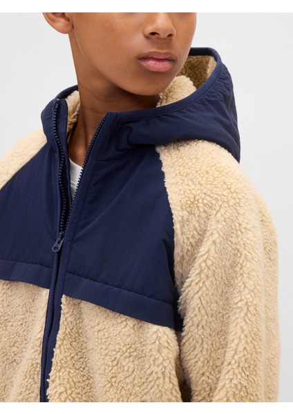 Erkek Çocuk Krem Sherpa Ceket fiyatları