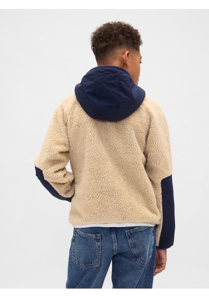 Erkek Çocuk Krem Sherpa Ceket indirimleri