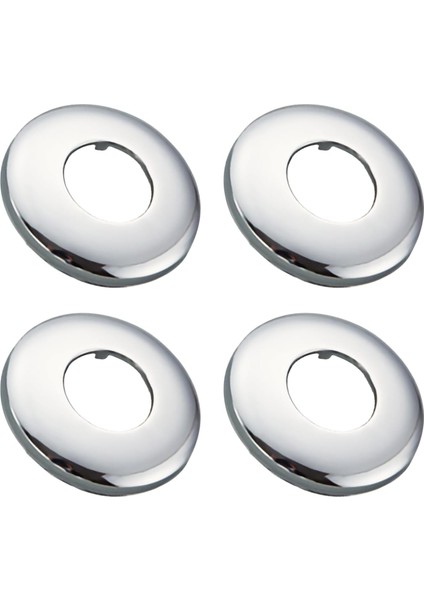 4 Adet Musluk Aynası 304 Paslanmaz Çelik – Dayanıklı, Şık ve Uzun Ömürlü Bağlantı Parçası