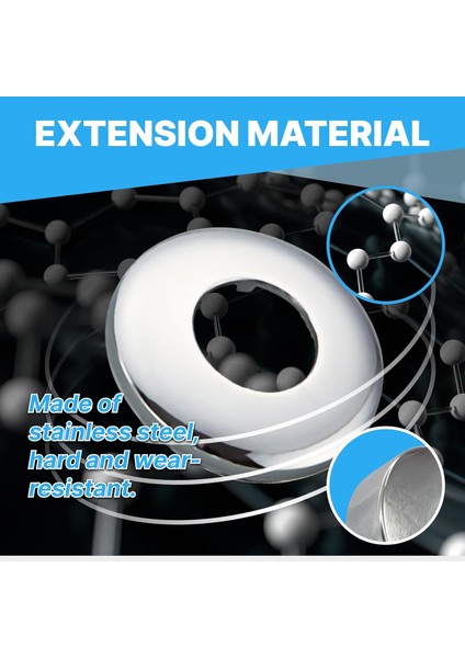 4 Adet Musluk Aynası 304 Paslanmaz Çelik – Dayanıklı, Şık ve Uzun Ömürlü Bağlantı Parçası modelleri