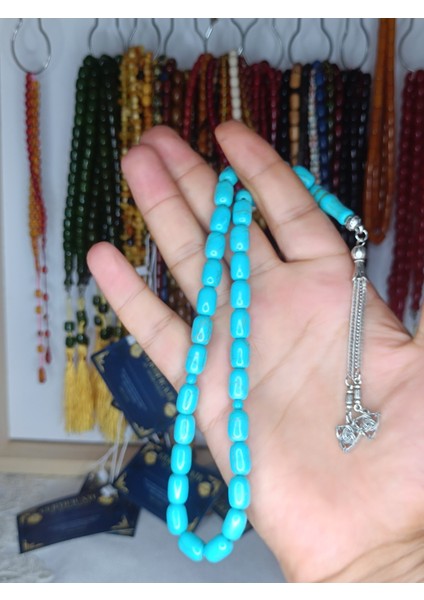 Doğal Taş Firuze Taşı Tesbih