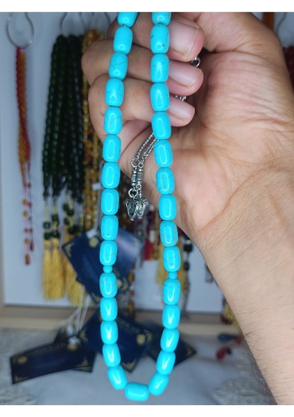 Doğal Taş Firuze Taşı Tesbih modelleri