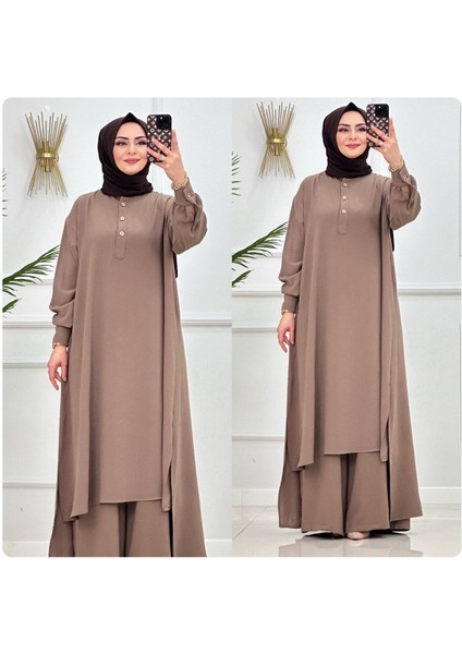 Tesettür Tunik & Pantolon Takımı, Şalaş Bol Kalıp, Ekstra Bol Paça Pantolon Takımı fiyatları