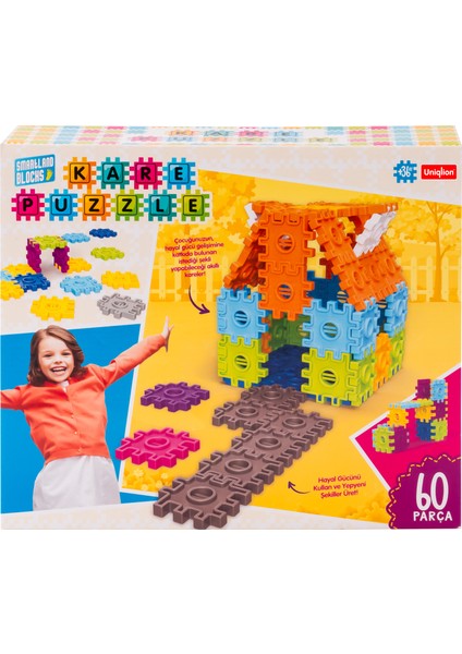 Kare Puzzle (60 Parça)