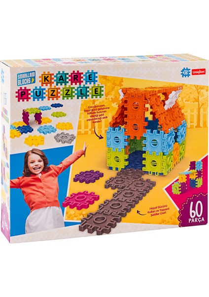 Kare Puzzle (60 Parça) fiyatları