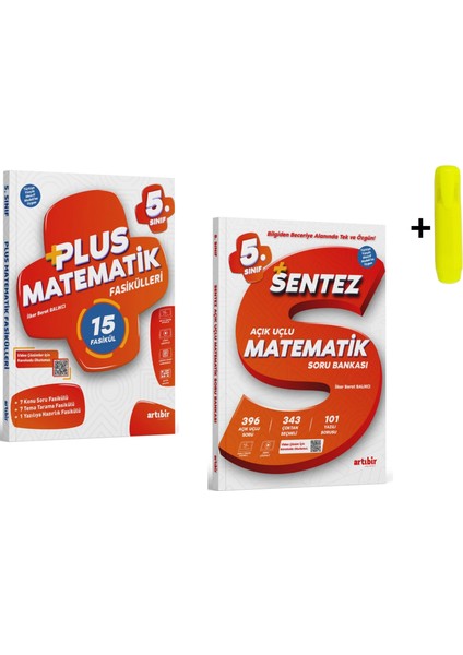 5.sınıf Plus Matematik 15 Fasikül ve Sentez Soru Bankası