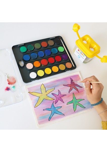 24'lü Özel Paket 30MM Sulu Boya indirimleri