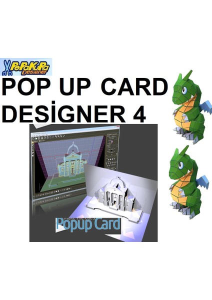 Pop-Up Card Designer 4 (Windows) - 1 Pc Süresiz Dijital Kod