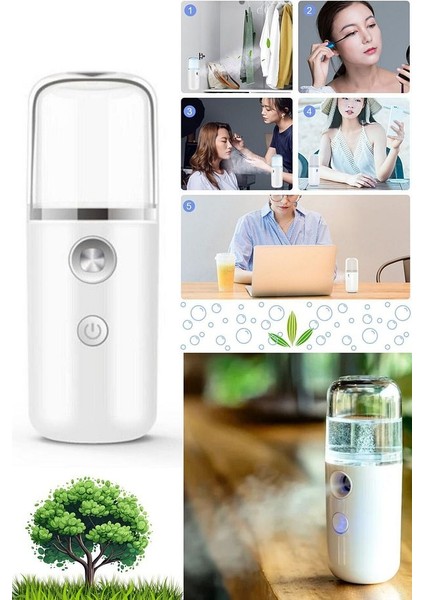 Mini Cilt Nemlendirici Yüz Nemlendirme Serin Etkili Pratik El Yüz Vucüt indirimleri