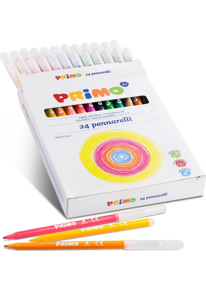Yıkanabilir Keçeli Kalem 24 Renk