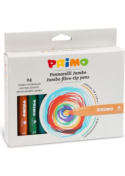 Yıkanabilir Jumbo Keçeli Kalem 24 Renk fiyatları