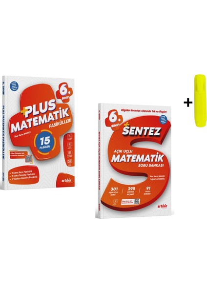 6.sınıf Plus Matematik 15 Fasikül ve Sentez Soru Bankası