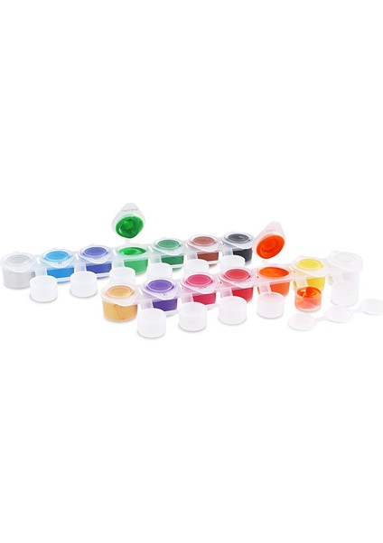 14 Renk Fırçalı Poster Boya Seti (14X4,5ML) fiyatları