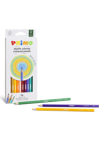 24'lü Altıgen Kuru Boya Seti 2.9mm