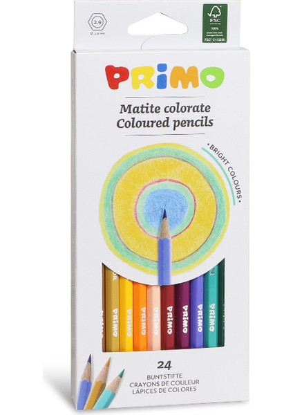 24'lü Altıgen Kuru Boya Seti 2.9mm fiyatları